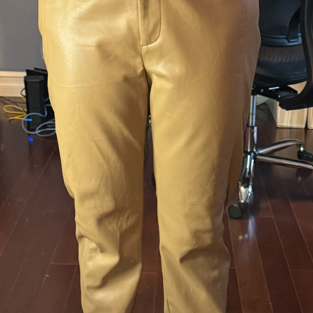 Ann Taylor Faux Leather Pants